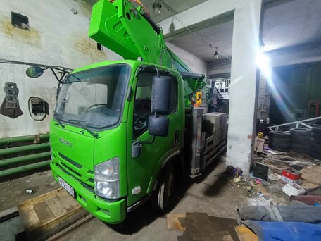 2024 Isuzu Автовышки, зелёный, 7290000 рублей, вид 4
