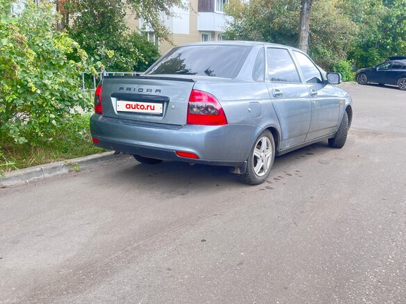 2011 Lada (ВАЗ) Priora I, серый, 235000 рублей - вид 4