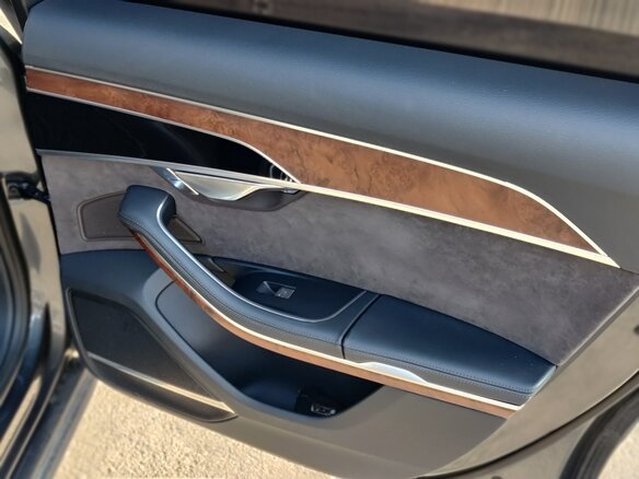 2019 Audi A8 50 TDI IV (D5), серый - вид 7