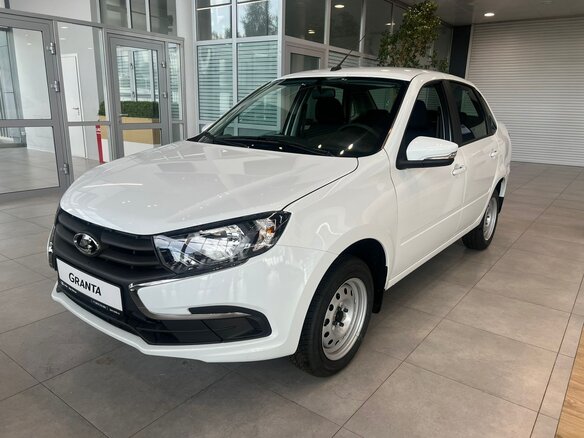 2025 Lada (ВАЗ) Granta I Рестайлинг, белый, 966000 рублей - вид 1