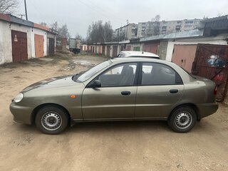 2007 Daewoo Lanos, зелёный, 350000 рублей, вид 2