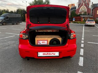 2008 Mazda 3 5-speed I (BK) Рестайлинг, красный, 680000 рублей, вид 4