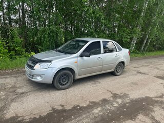 2013 Lada (ВАЗ) Granta I, серебристый, 200000 рублей, вид 3