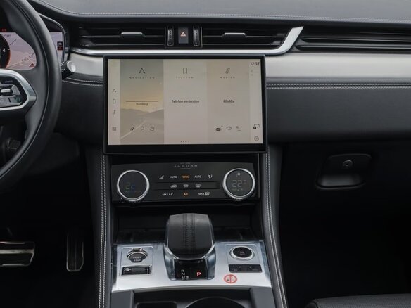 2024 Jaguar F-Pace I Рестайлинг, серый - вид 6
