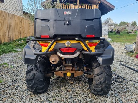 2011 BRP Can-Am Outlander MAX 650, жёлтый, 710000 рублей, вид 2