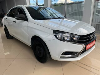 2018 Lada (ВАЗ) Vesta I, белый, 740000 рублей, вид 2