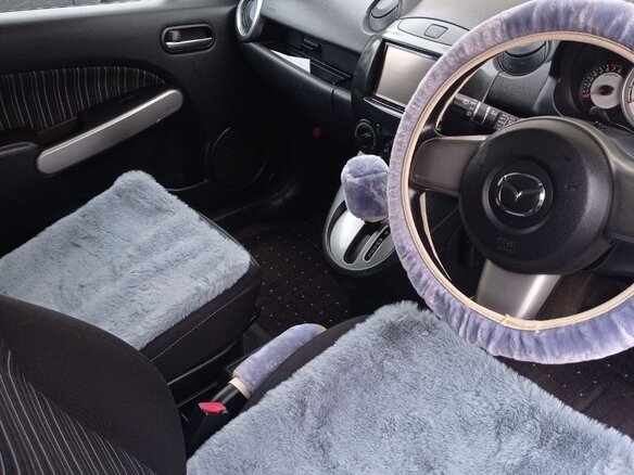 2011 Mazda Demio III (DE), голубой, 550000 рублей - вид 8
