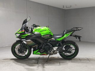 2020 Kawasaki Ninja 650, зелёный, 727000 рублей, вид 2