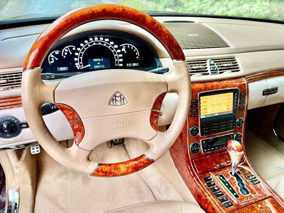 2005 Maybach 57 I, коричневый, 7000000 рублей - вид 11