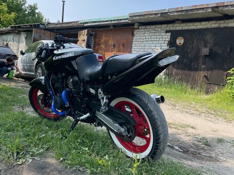 1990 Kawasaki GPX 400, чёрный, 150000 рублей, вид 2