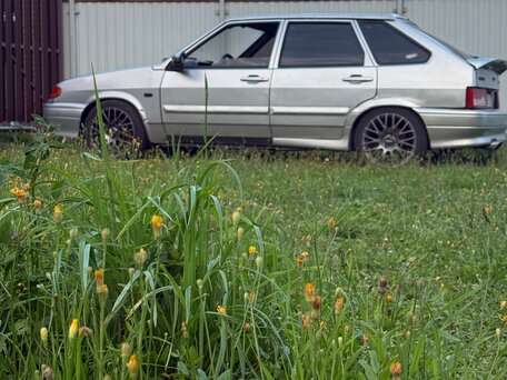 2005 Lada (ВАЗ) 2114, серебристый, 300000 рублей, вид 2