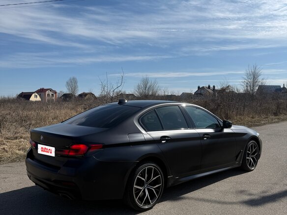 2021 BMW 5 серии 530d xDrive VII (G30/G31/G38) Рестайлинг, чёрный, 7150000 рублей - вид 2