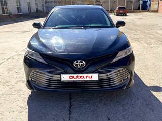 2018 Toyota Camry VIII (XV70), чёрный, 2600000 рублей, вид 2