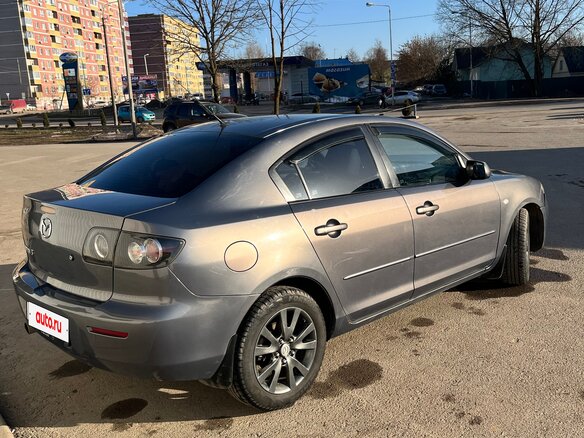 2007 Mazda 3 I (BK) Рестайлинг, серый, 655000 рублей - вид 1