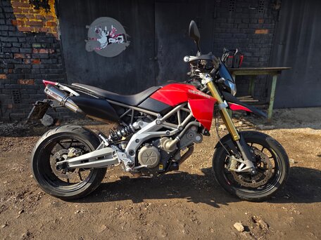 2009 Aprilia Dorsoduro 750, красный, 500000 рублей, вид 1