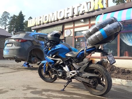 2018 BMW G 310 R, синий, 330000 рублей, вид 2