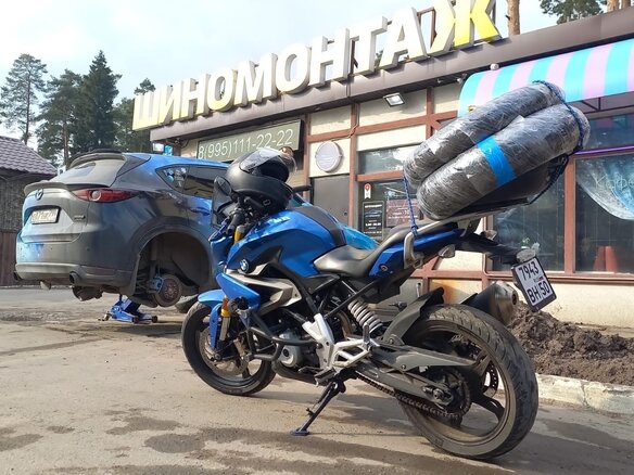 2018 BMW G 310 R, синий, 330000 рублей - вид 1