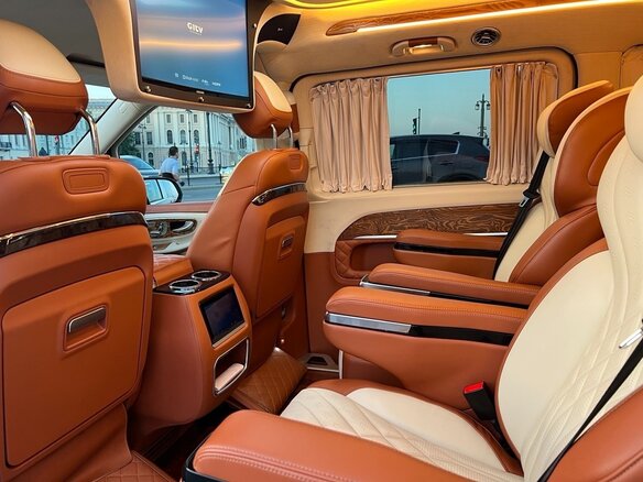2020 Mercedes-Benz V-Класс Long 260 длинный III (W447) Рестайлинг, чёрный, 7690000 рублей - вид 29