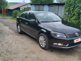 2012 Volkswagen Passat B7, чёрный, 900000 рублей, вид 2