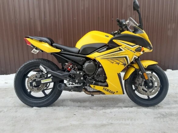 2009 Yamaha XJ6 (FZ6R), жёлтый, 550000 рублей - вид 12