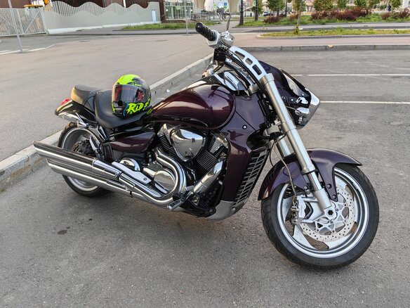 2007 Suzuki Boulevard M109R, фиолетовый, 950000 рублей - вид 9