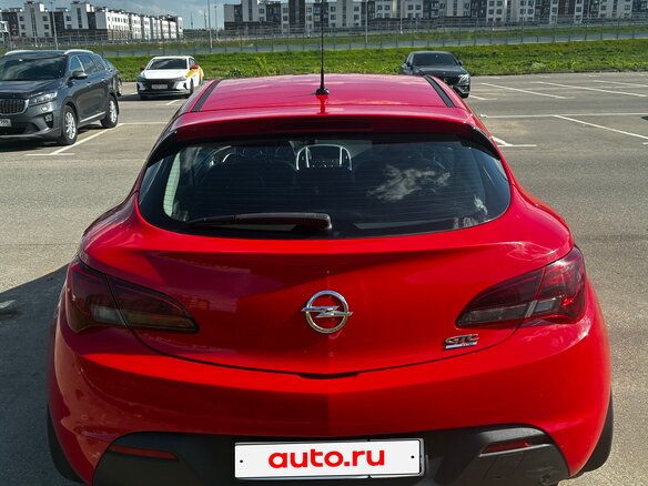 2014 Opel Astra GTC J Рестайлинг, красный, 990000 рублей - вид 11
