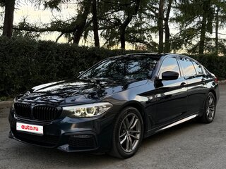 2019 BMW 5 серии 520d xDrive VII (G30/G31/G38), чёрный, 3550000 рублей, вид 2