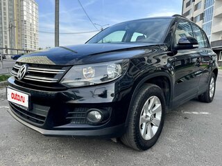 2011 Volkswagen Tiguan I Рестайлинг, чёрный, 1130000 рублей, вид 1