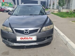 2006 Mazda 6 I (GG) Рестайлинг, серый, 260000 рублей, вид 1