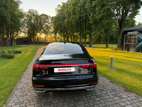 2018 Audi A8 Long 55 TFSI IV (D5), чёрный, 4150000 рублей - вид 26
