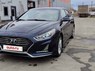 2017 Hyundai Sonata LPi VII (LF), синий, 1440000 рублей, вид 1