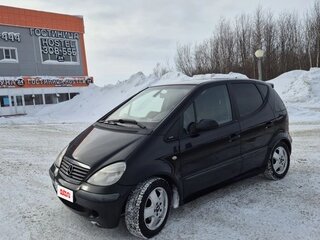 2002 Mercedes-Benz A-Класс 140 I (W168) Рестайлинг, чёрный, 480000 рублей, вид 1