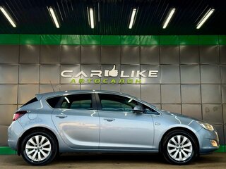 2011 Opel Astra J, голубой, 949000 рублей, вид 4