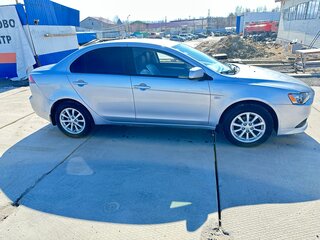 2012 Mitsubishi Lancer X Рестайлинг, серебристый, 950000 рублей, вид 3