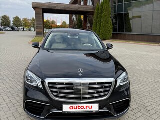 2014 Mercedes-Benz S-Класс 350 CDI BlueTEC Long 7G-TRONIC VI (W222, C217), чёрный, 3715000 рублей, вид 2