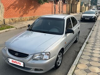 2009 Hyundai Accent ТагАЗ II, серебристый, 365000 рублей, вид 1