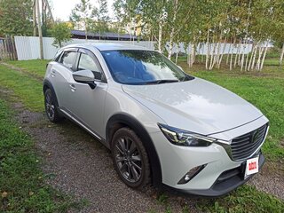 2017 Mazda CX-3 I, серебристый, 1680000 рублей, вид 4