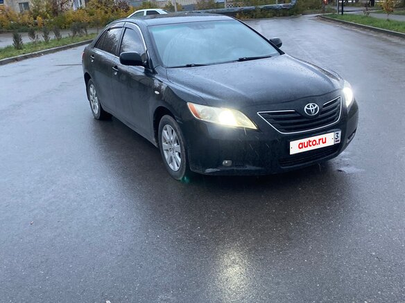 2006 Toyota Camry VI (XV40), чёрный, 720000 рублей - вид 2