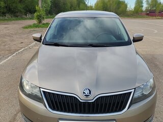 2018 Skoda Rapid I Рестайлинг, бежевый, 1300000 рублей, вид 1