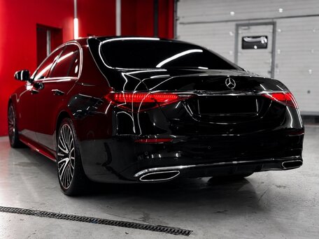 2020 Mercedes-Benz S-Класс 400 d 4MATIC VII (W223), чёрный, 8350000 рублей, вид 2