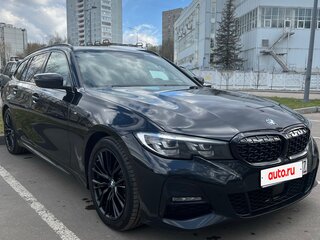 2020 BMW 3 серии 320d xDrive VII (G2x), чёрный, 3580000 рублей, вид 3