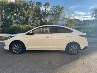 2021 Hyundai Solaris II Рестайлинг, белый, 1890000 рублей, вид 5