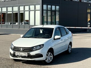 2020 Lada (ВАЗ) Granta I Рестайлинг, белый, 695000 рублей, вид 2