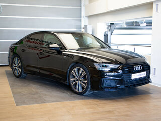 2022 Audi A6 45 TFSI V (C8), чёрный, 4660000 рублей, вид 3
