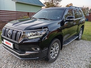 2019 Toyota Land Cruiser Prado 150 Series Рестайлинг 2, чёрный, 4700000 рублей, вид 4
