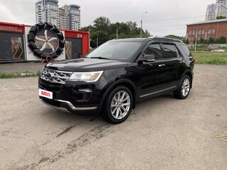 2018 Ford Explorer V Рестайлинг 2, чёрный, 3500000 рублей, вид 2