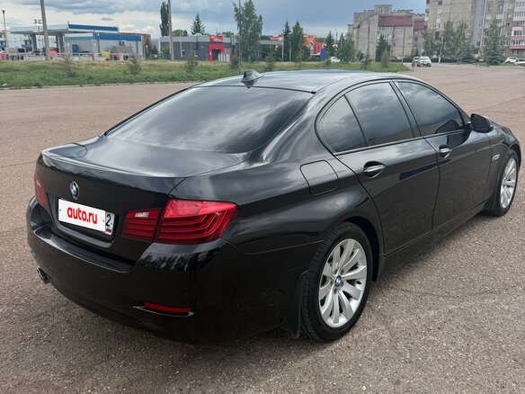 2015 BMW 5 серии 520i VI (F10/F11/F07) Рестайлинг, чёрный, 1999000 рублей - вид 4
