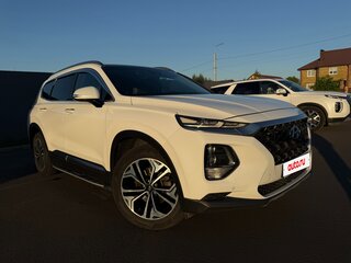 2018 Hyundai Santa Fe IV, белый, 2500000 рублей, вид 5
