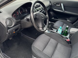 2005 Mazda 6 I (GG) Рестайлинг, серебристый, 375000 рублей, вид 5