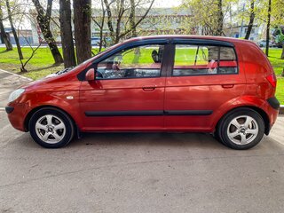 2006 Hyundai Getz I Рестайлинг, красный, 690000 рублей, вид 5